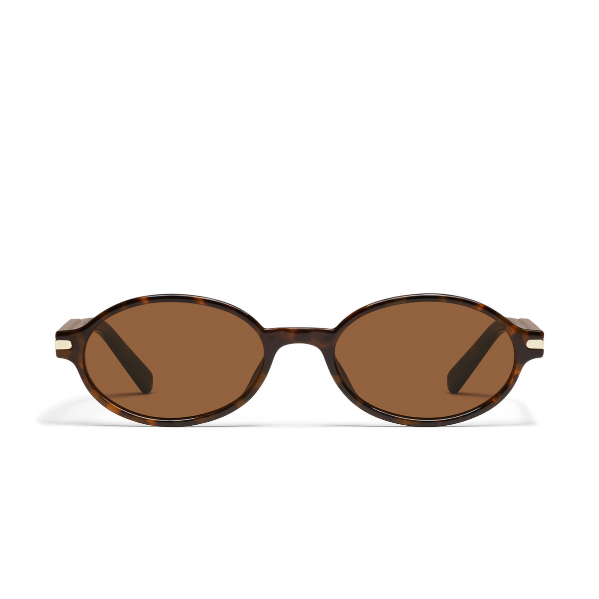QUAY TOTALVIBE NO-NS-1581-BRN-BRN Brown Frame/Brown Lenses Sunglasses- NEW! Quay Australia Total Vibe Mini White/Brown Polarized  main image 3