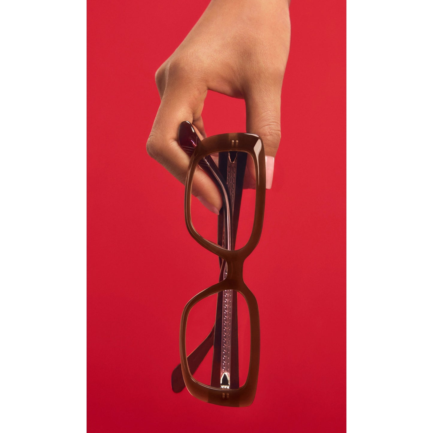QUAY Nonsense Optical Eyeglasses - Dark Brown (Exclusively In-Store)