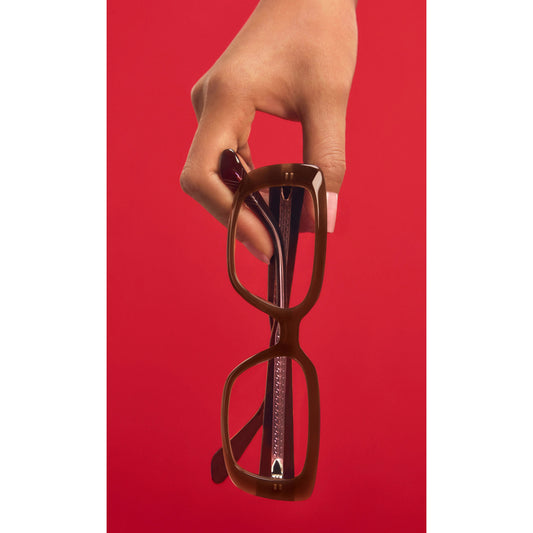 QUAY Nonsense Optical Eyeglasses - Dark Brown (Exclusively In-Store)