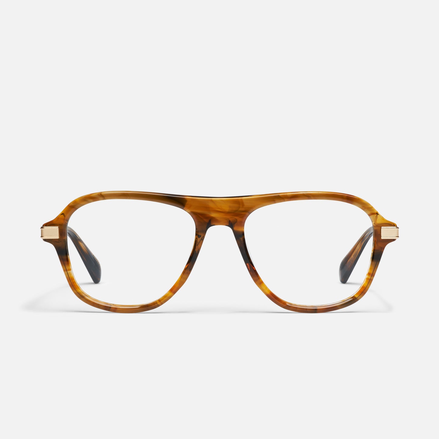 QUAY Not Sorry Optical Eyeglasses - Coffee Swirl (Exclusively In-Store)