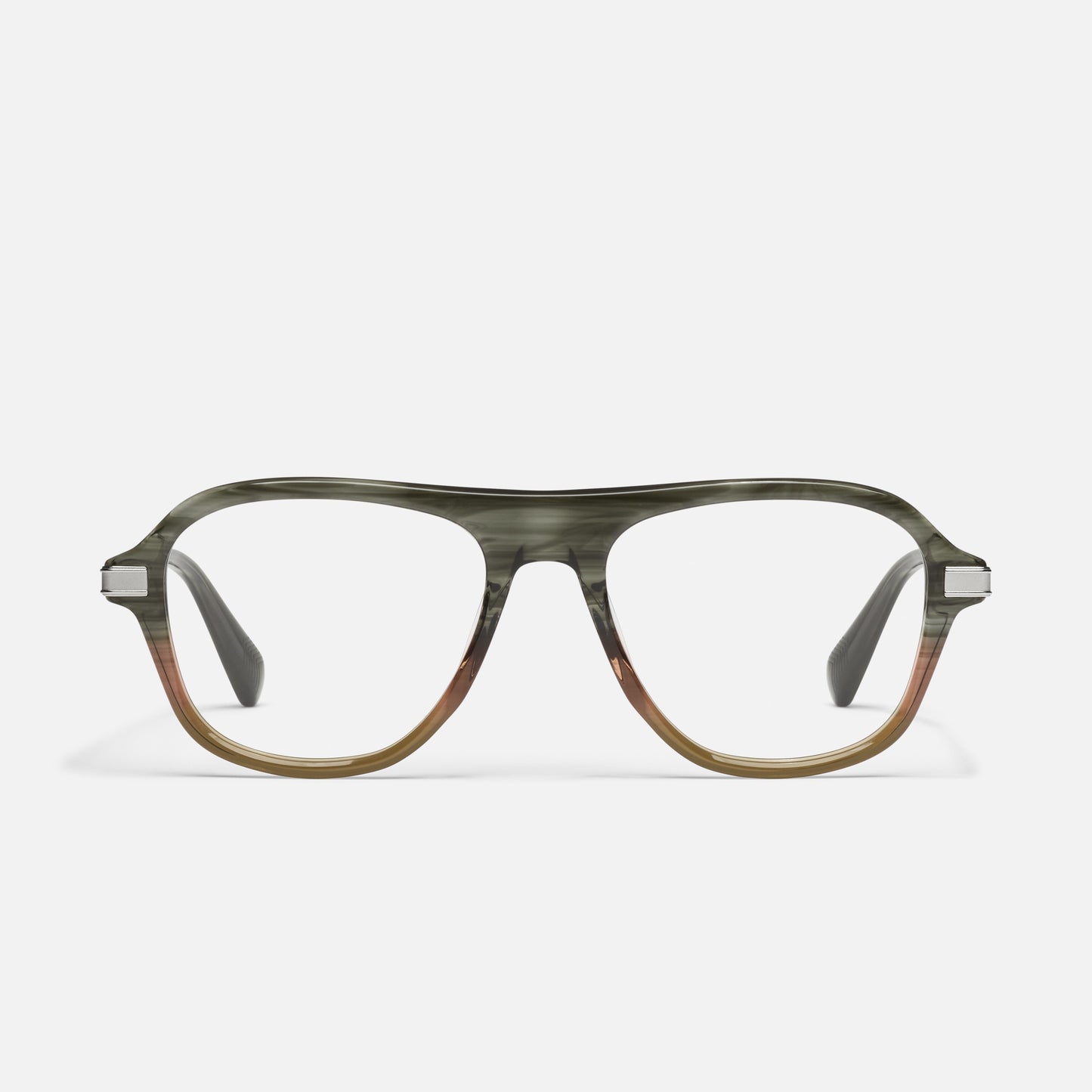 QUAY Not Sorry Optical Eyeglasses - Green Demi (Exclusively In-Store)