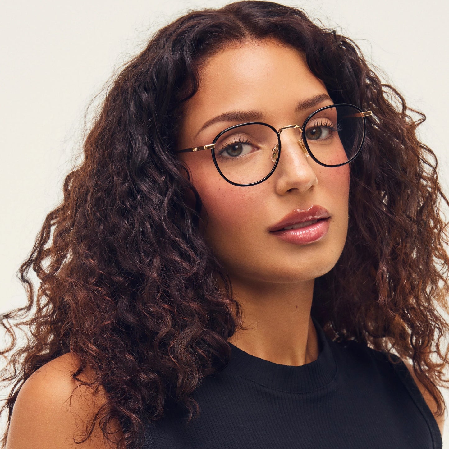 QUAY Off Script Optical Eyeglasses - Matte Gunmetal (Exclusively In-Store)