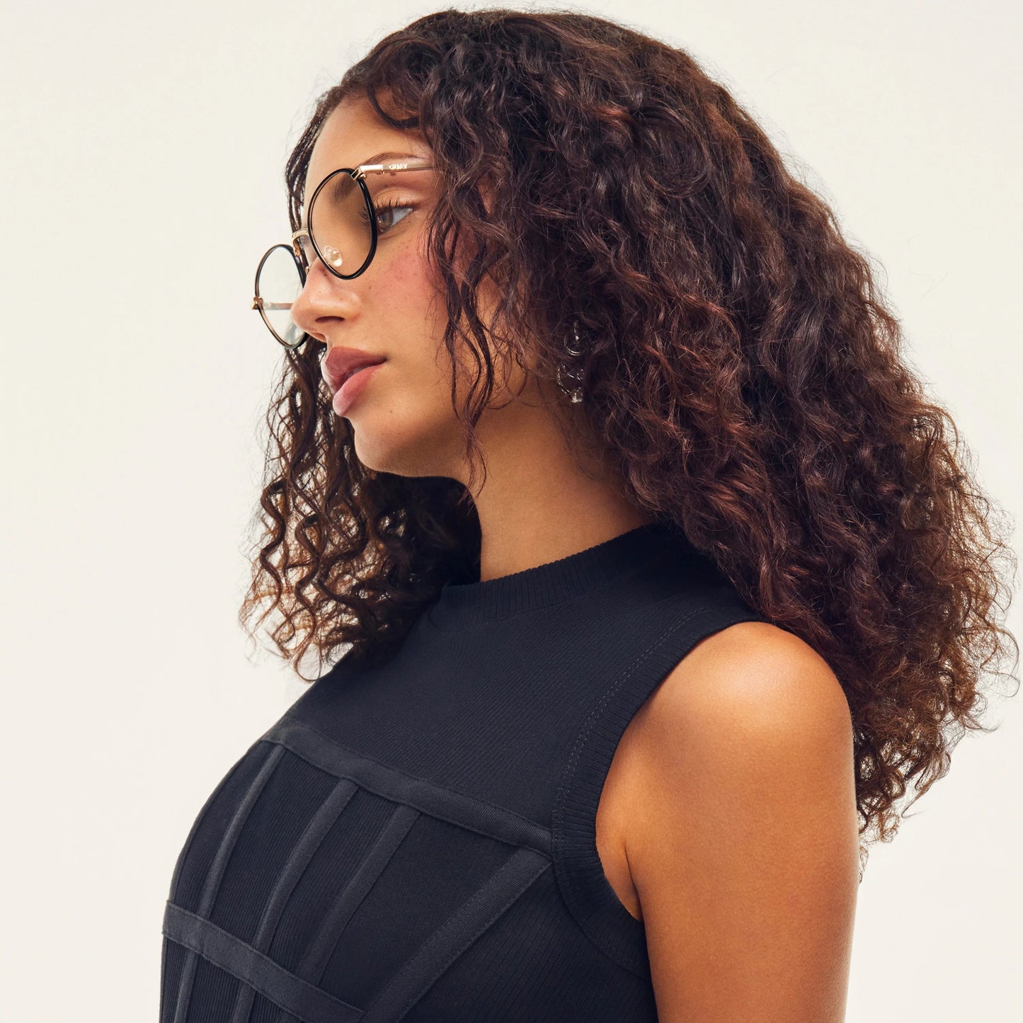 QUAY Off Script Optical Eyeglasses - Black Gold (Exclusively In-Store)