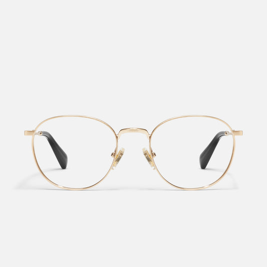 QUAY Off Script Optical Eyeglasses - Brushed Gold (Exclusively In-Store)