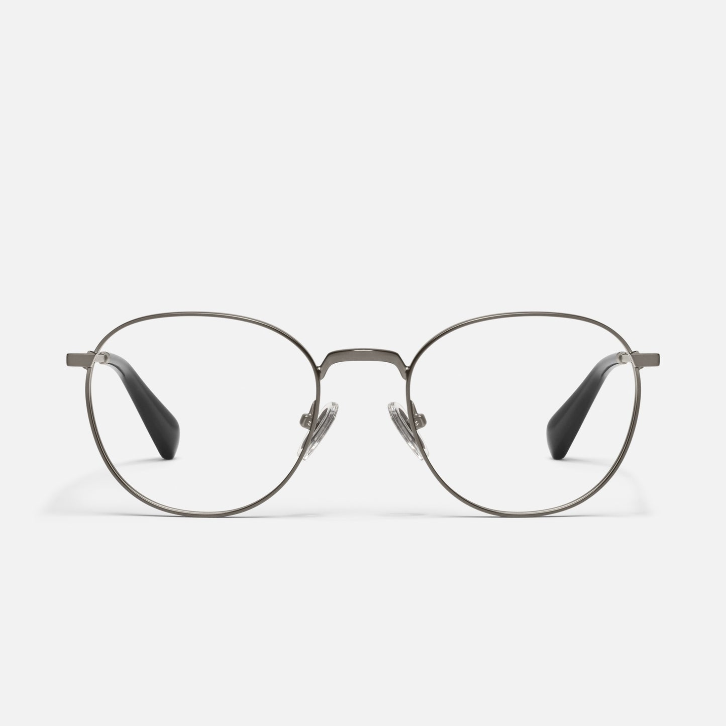 QUAY Off Script Optical Eyeglasses - Matte Gunmetal (Exclusively In-Store)