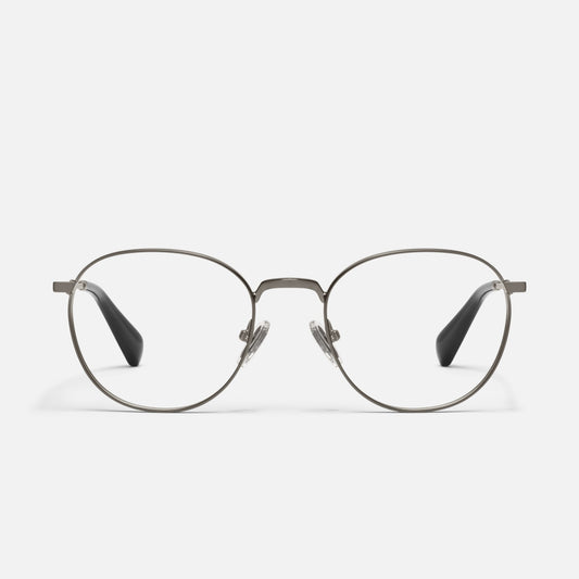 QUAY Off Script Optical Eyeglasses - Matte Gunmetal (Exclusively In-Store)