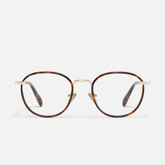 QUAY Off Script Optical Eyeglasses - Tort Gold (Exclusively In-Store)