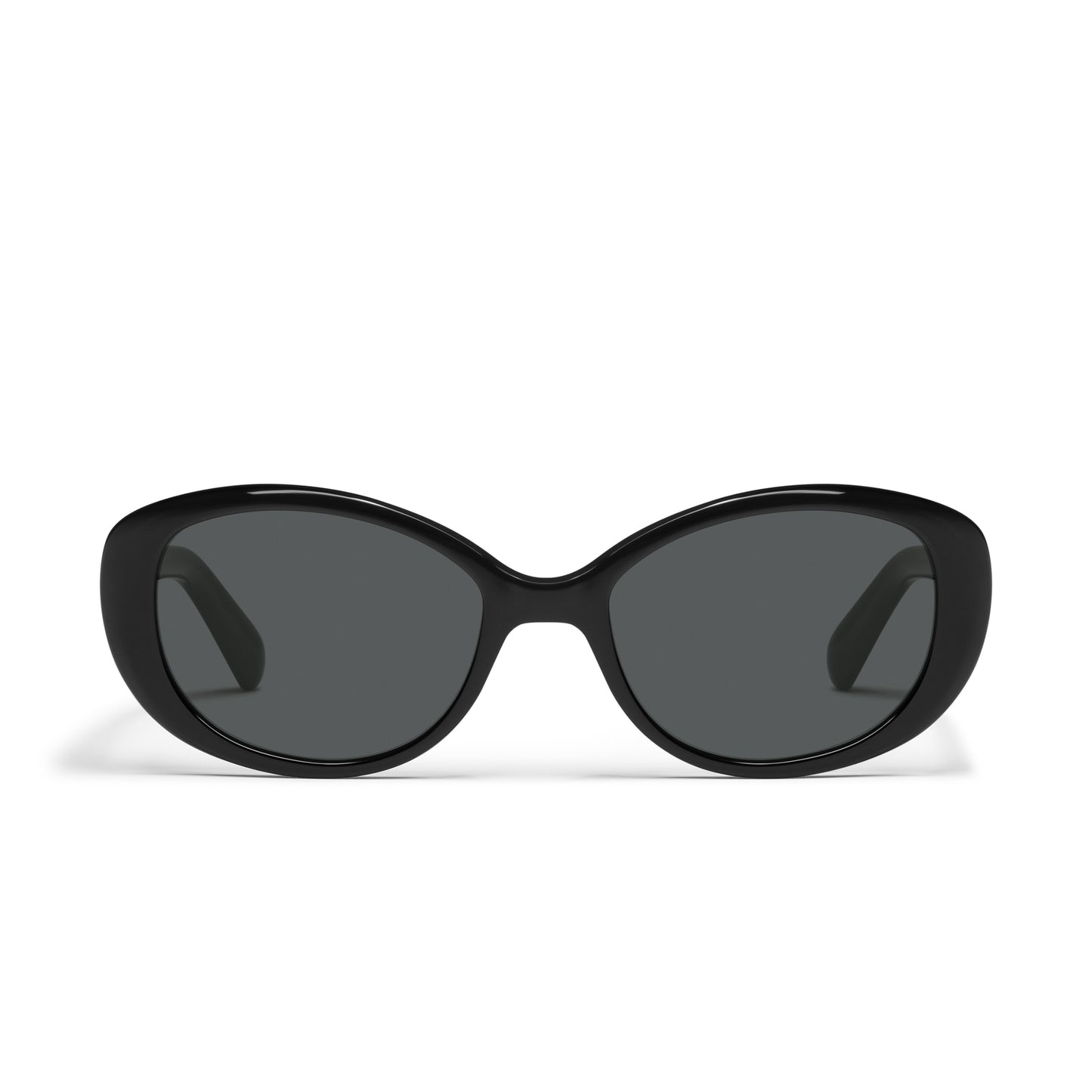 QUAY On Brand Sunglasses - Black/Smoke
