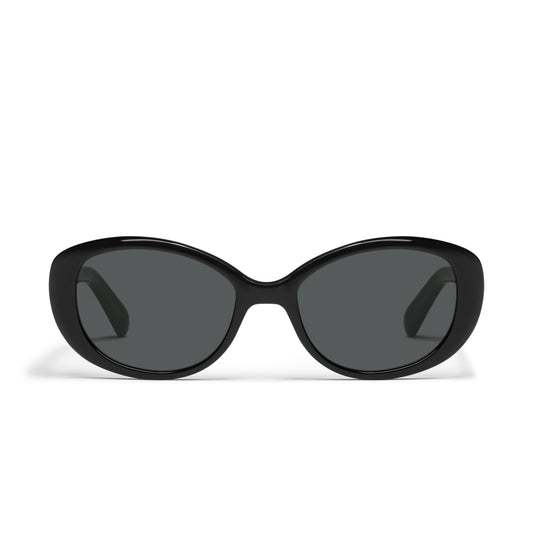 QUAY On Brand Sunglasses - Black/Smoke