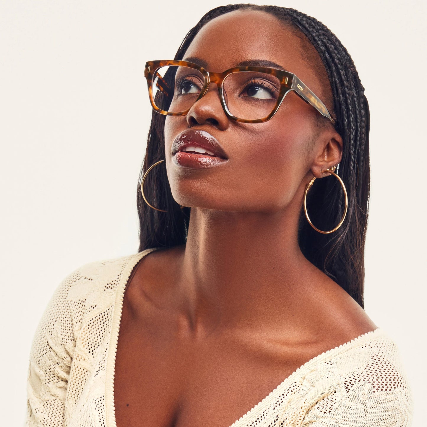 QUAY On My Mind Optical Eyeglasses - Black (Exclusively In-Store)