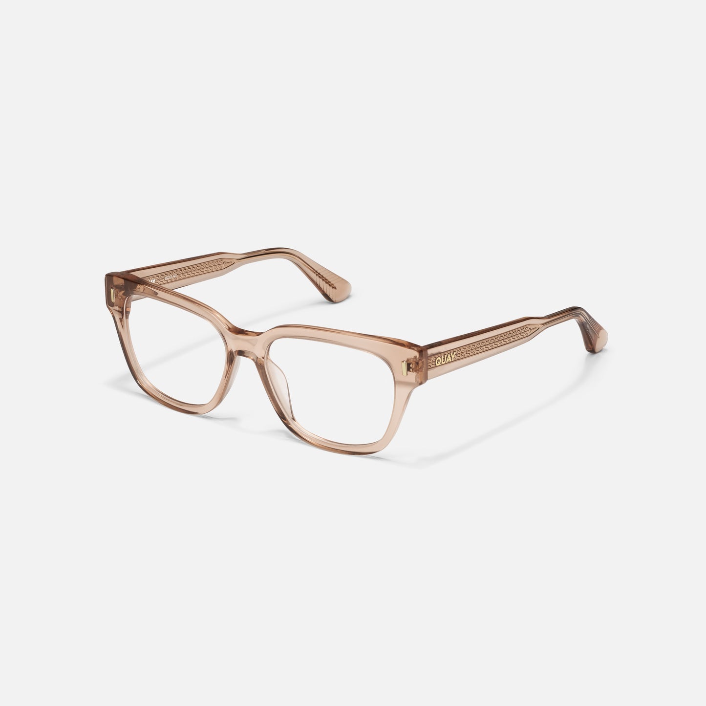 QUAY On My Mind Optical Eyeglasses - Oat (Exclusively In-Store)