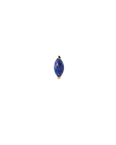 PDPAOLA Lapis Lazuli Nomad Single Earring - 925 Sterling Silver / 18K Gold Plating