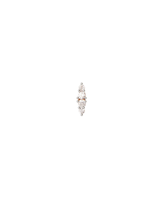 PDPAOLA Gala Single Earring - 925 Sterling Silver / 18K Gold Plating