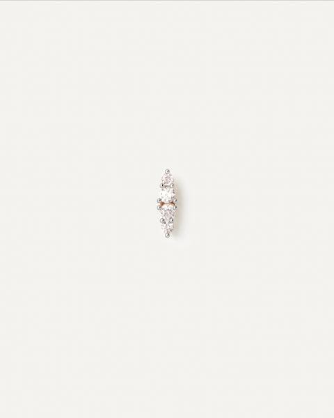 PDPAOLA Gala Single Earring - 925 Sterling Silver / 18K Gold Plating