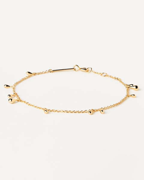 PDPAOLA Teardrop Bracelet - 925 Sterling Silver / 18K Gold Plating