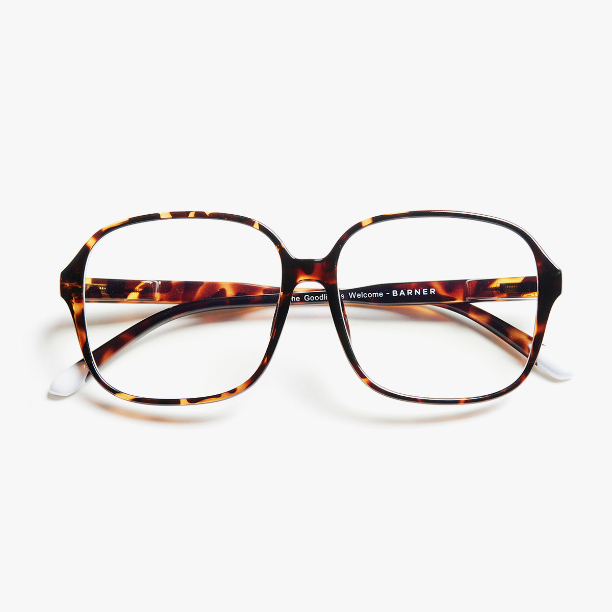 BARNER Pascal - Glossy Tortoise Blue Light Reading Glasses