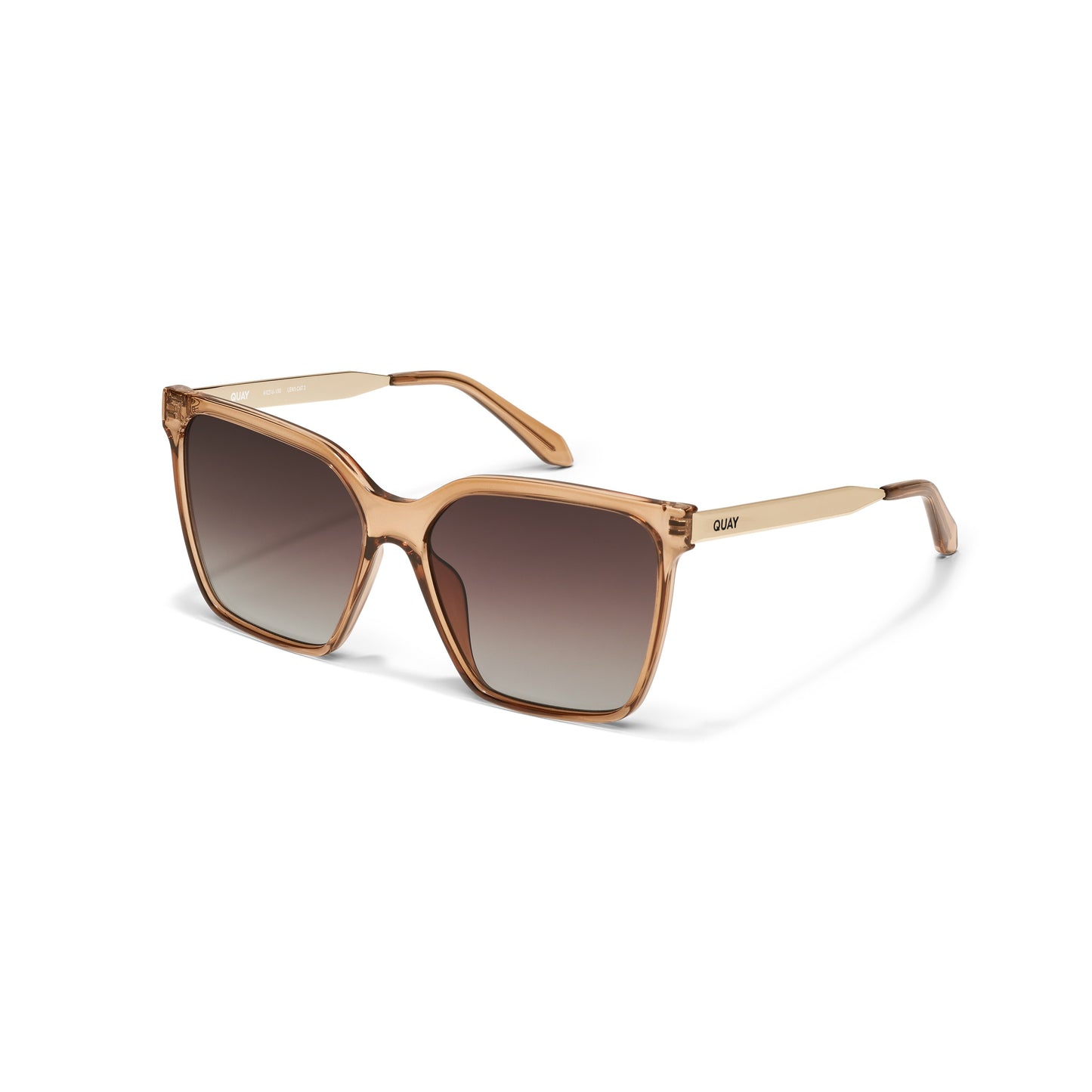 QUAY Level Up Remixed Sunglasses - Ginger/Brown