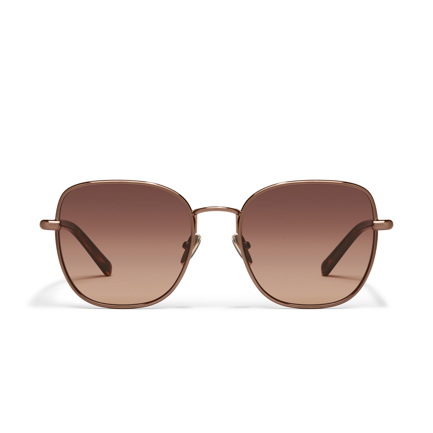QUAY Uptown Sunglasses - Chocolate/Brown Fawn