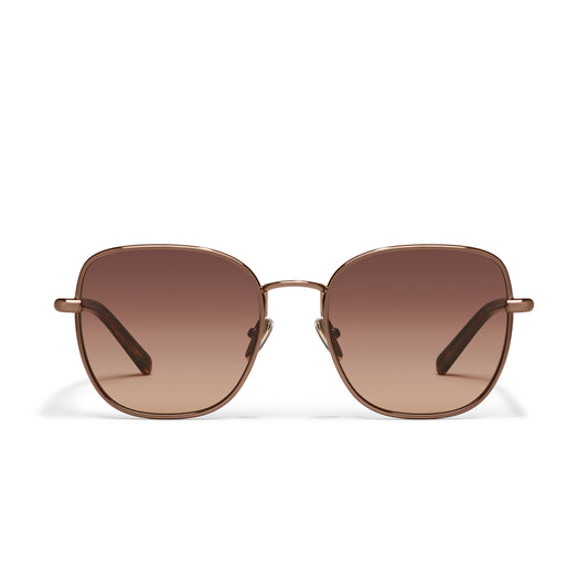 QUAY Uptown Sunglasses - Chocolate/Brown Fawn
