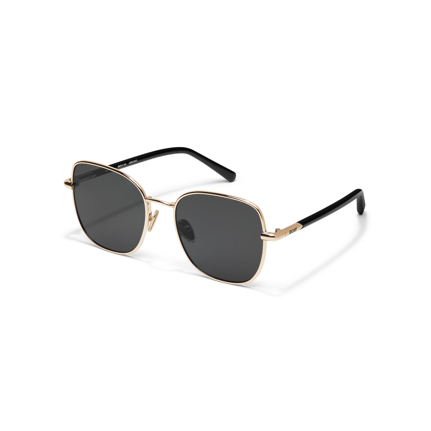 QUAY Uptown Sunglasses - Gold/Smoke