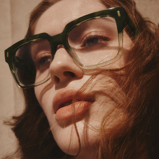 QUAY Bold Type Optical Eyeglasses - Plum Gradient (Exclusively In-Store)