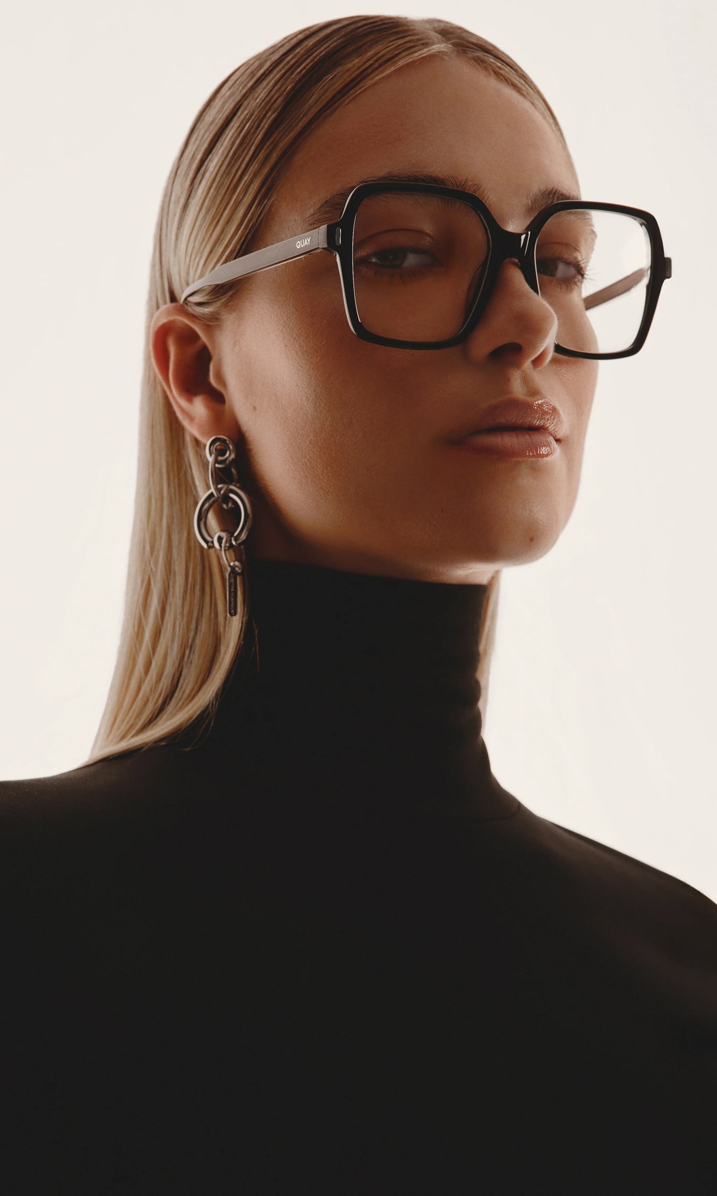 QUAY Boss Mode Optical Eyeglasses - Coffee Tort (Exclusively In-Store)