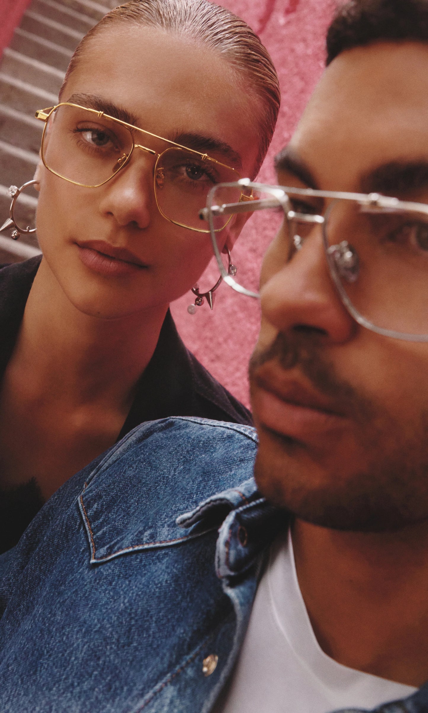 QUAY Call Back Optical Eyeglasses - Gold (Exclusively In-Store)