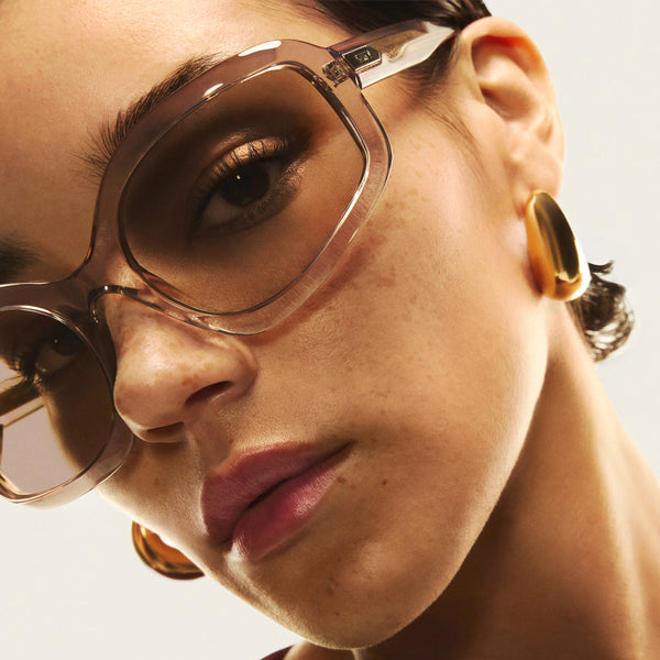 QUAY Current Mood Sunglasses - Doe/Tan