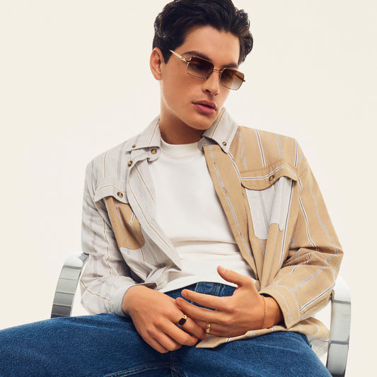 QUAY Dnd Sunglasses - Chocolate/Magenta