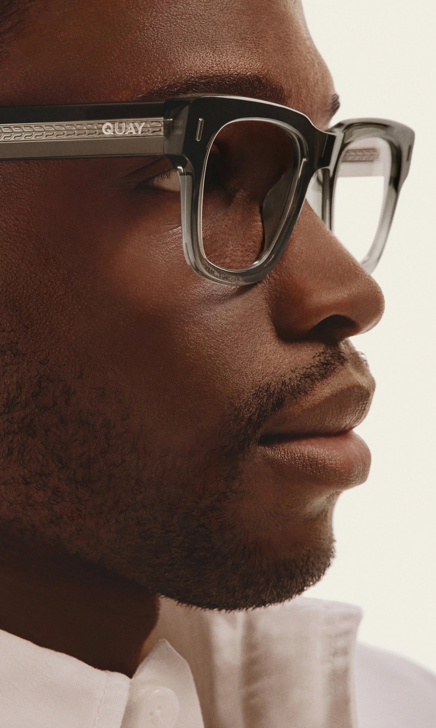 QUAY Exec 50mm Optical Eyeglasses - Dark Tort (Exclusively In-Store)