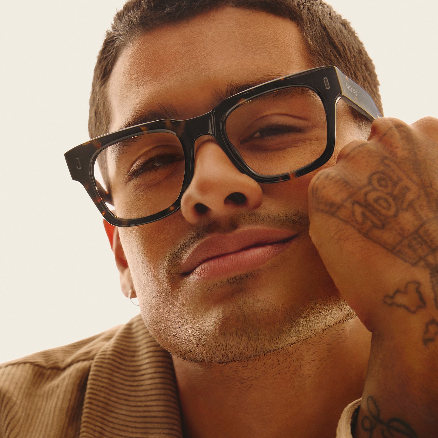 QUAY Exec Optical Eyeglasses - Vintage Blue (Exclusively In-Store)