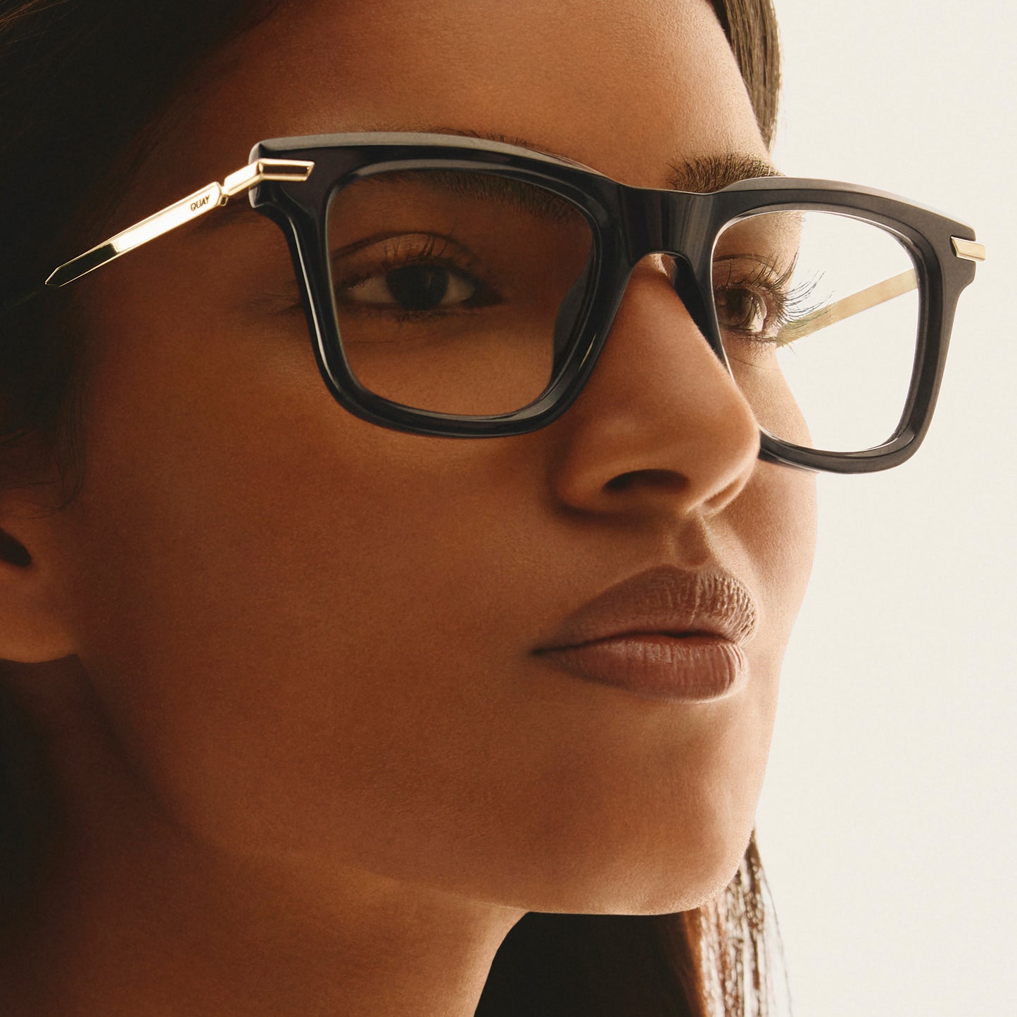 QUAY First Draft Optical Eyeglasses - Dark Tort (Exclusively In-Store)