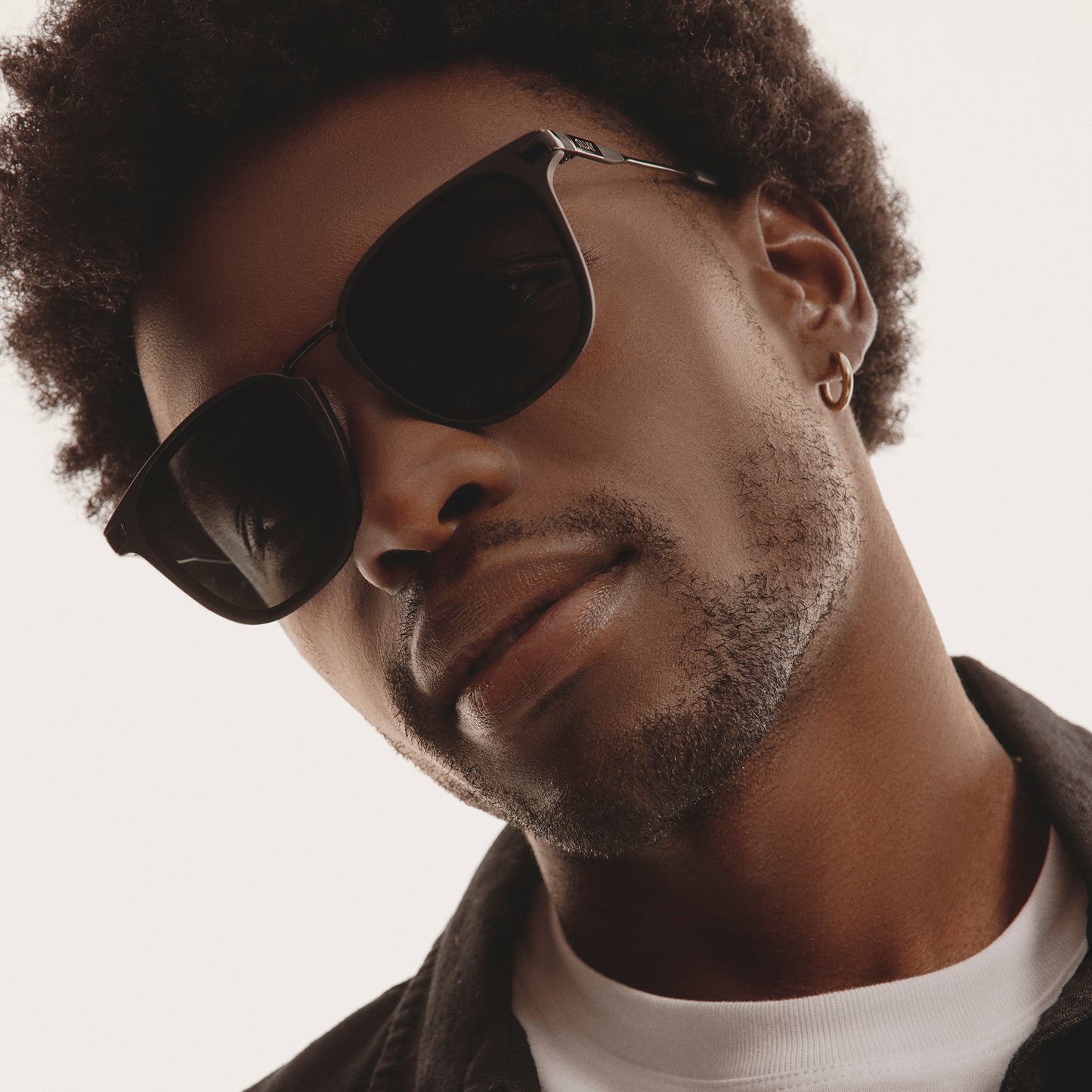 QUAY Jackpot Remixed Sunglasses - Matte Black/Black Polarized