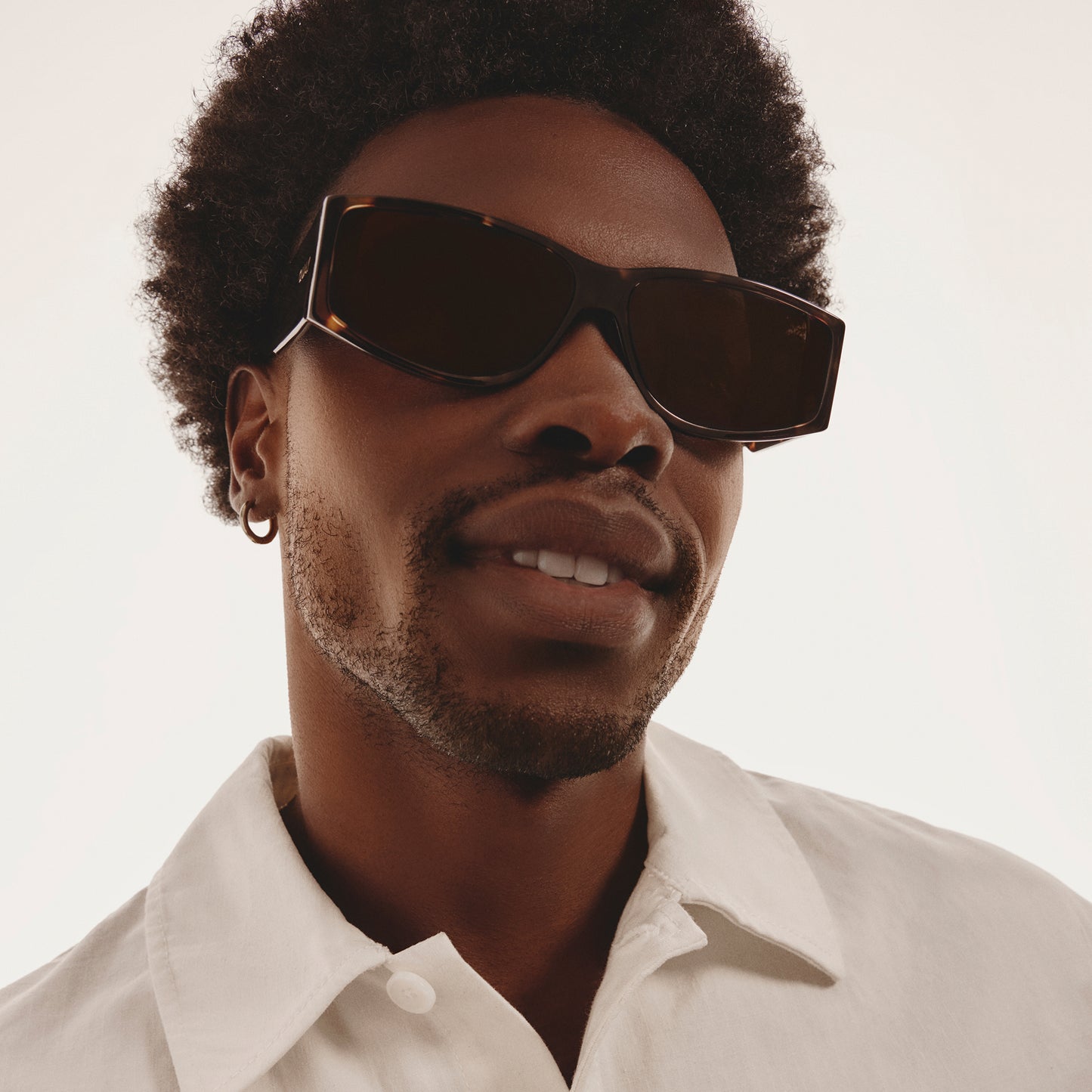 QUAY Not My Fault Sunglasses - Dark Tort/Brown