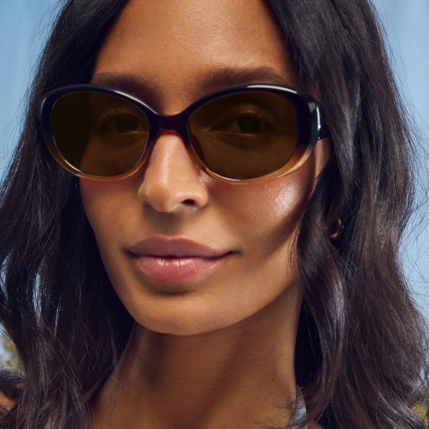 QUAY On Brand Sunglasses - Sepia Ombre/Brown