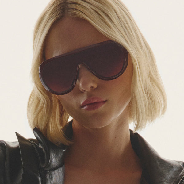 QUAY Set List Sunglasses - Espresso/Dark Brown Camel