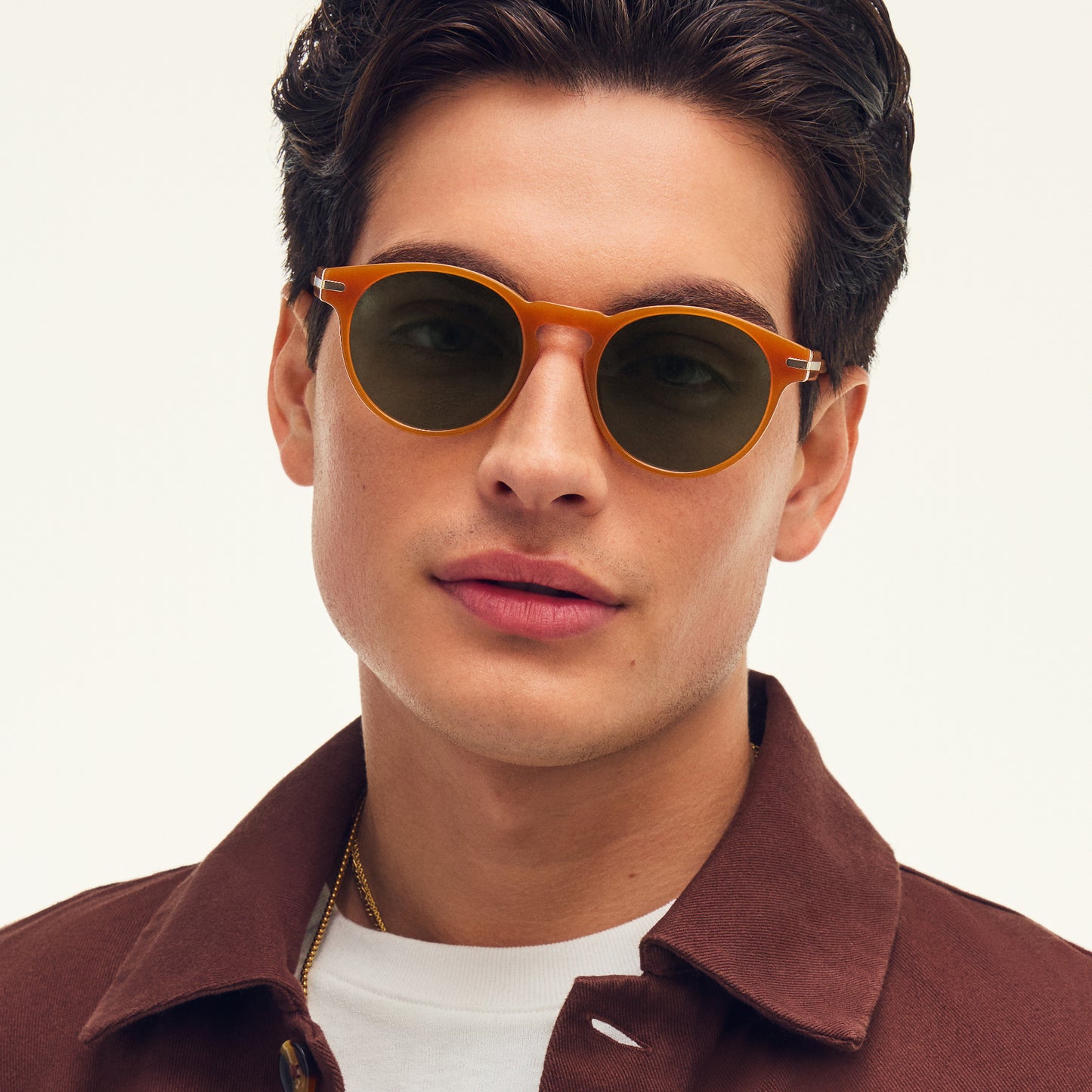 QUAY Slow Mo Sunglasses - Amber/Green