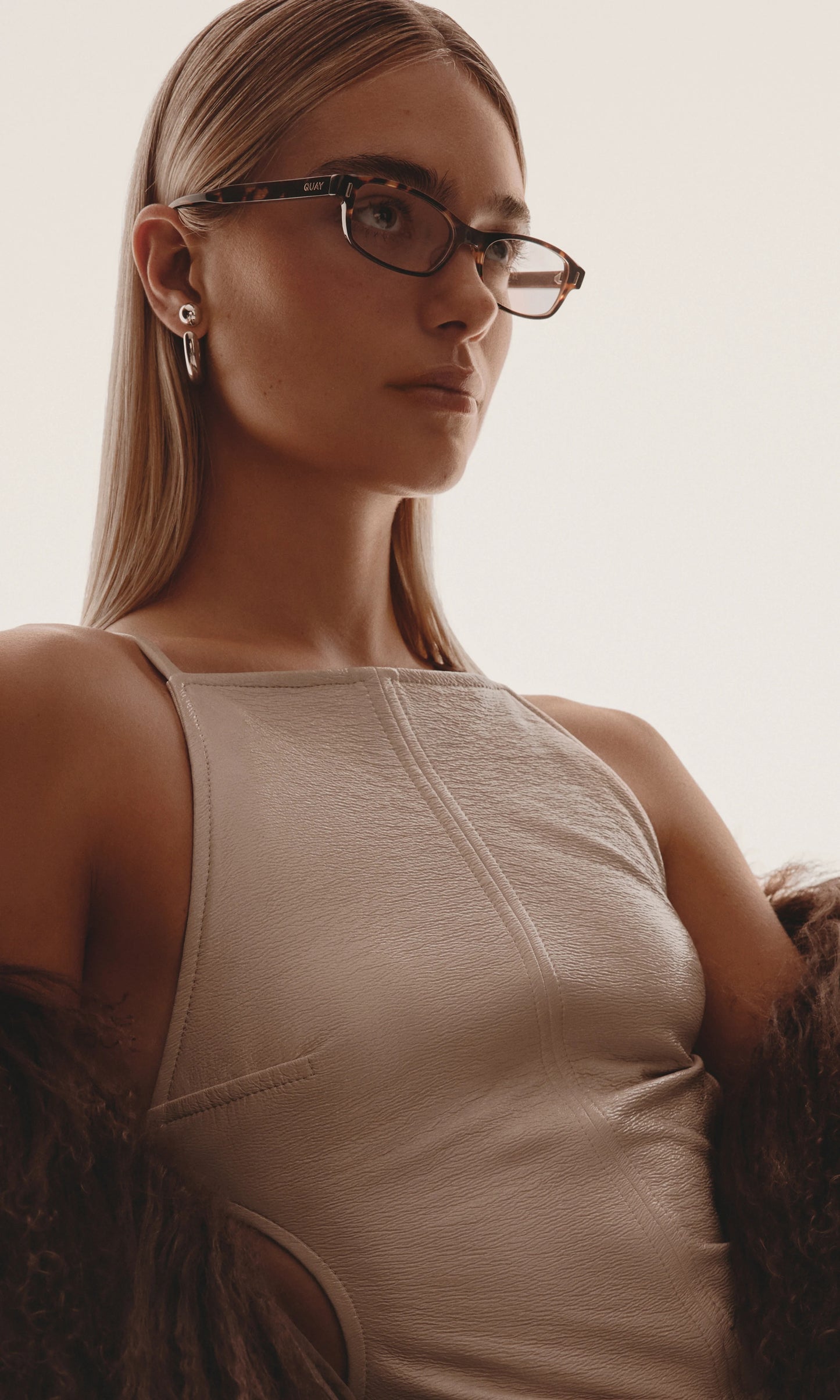 QUAY Work Crush Optical Eyeglasses - Black (Exclusively In-Store)