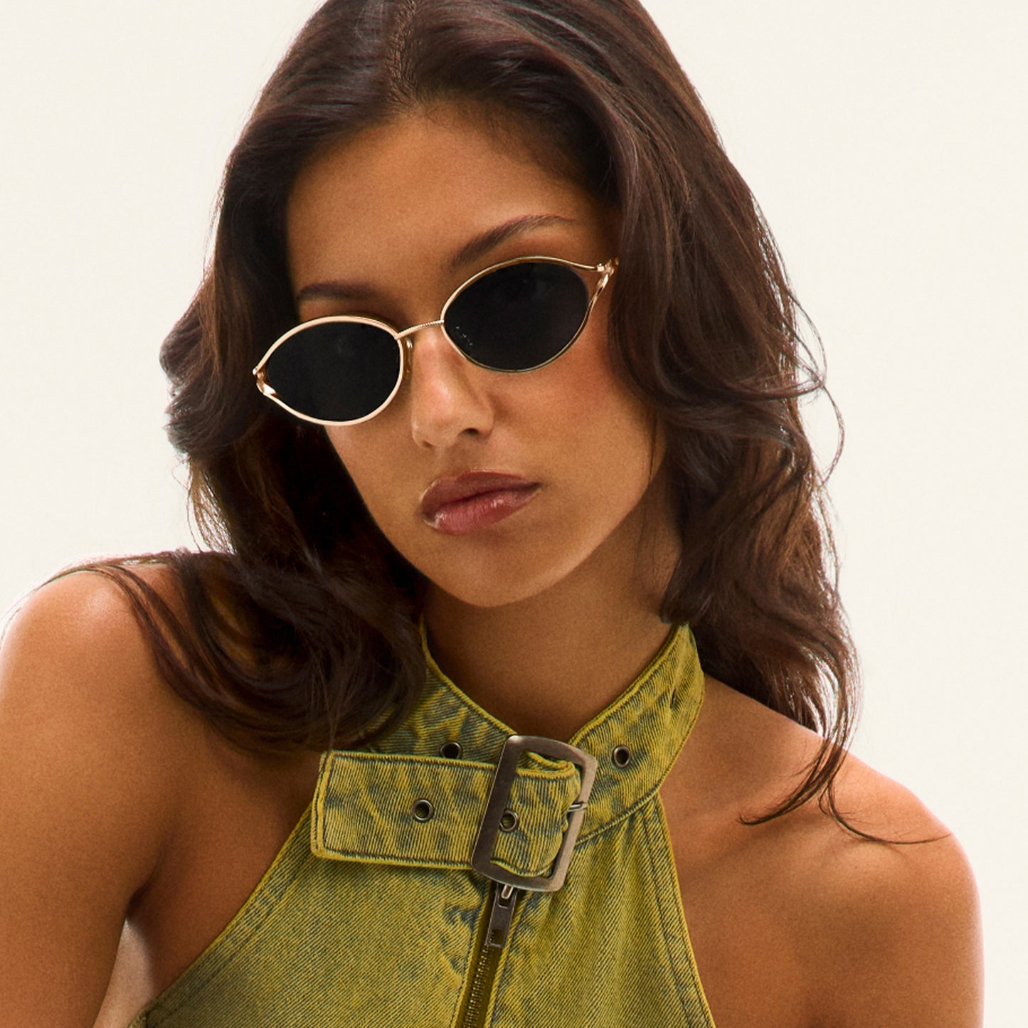 QUAY You Wish Sunglasses - Gold/Smoke
