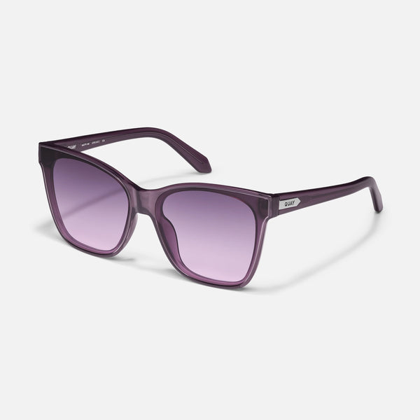 QUAY After Party Sunglasses - Amethyst/Dark Amethyst