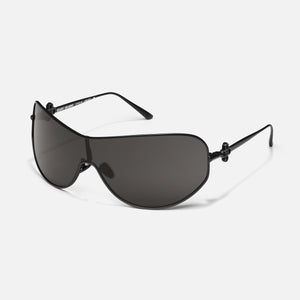 QUAY x GUIZIO Balance Sunglasses - Matte Black/Smoke