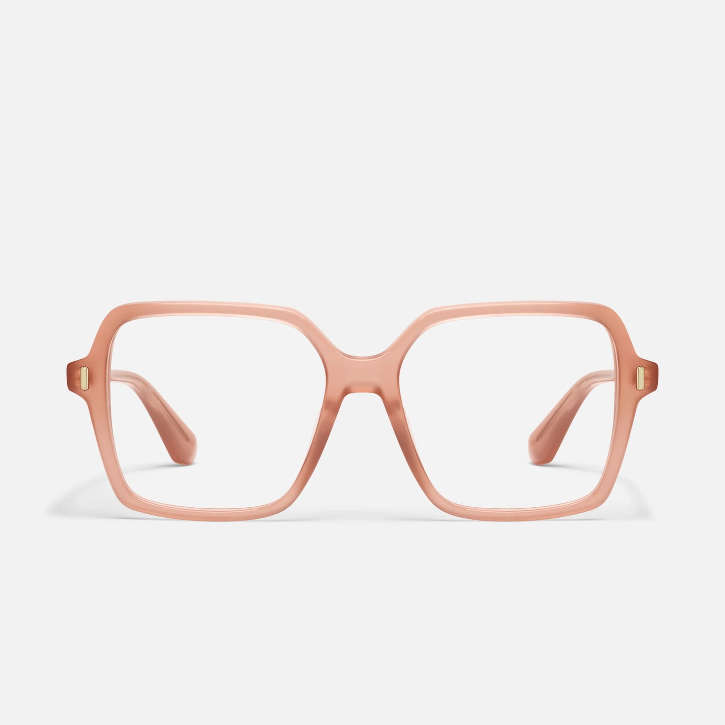QUAY Boss Mode Optical Eyeglasses - Peach (Exclusively In-Store)