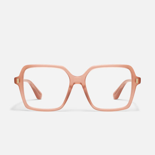 QUAY Boss Mode Optical Eyeglasses - Peach (Exclusively In-Store)