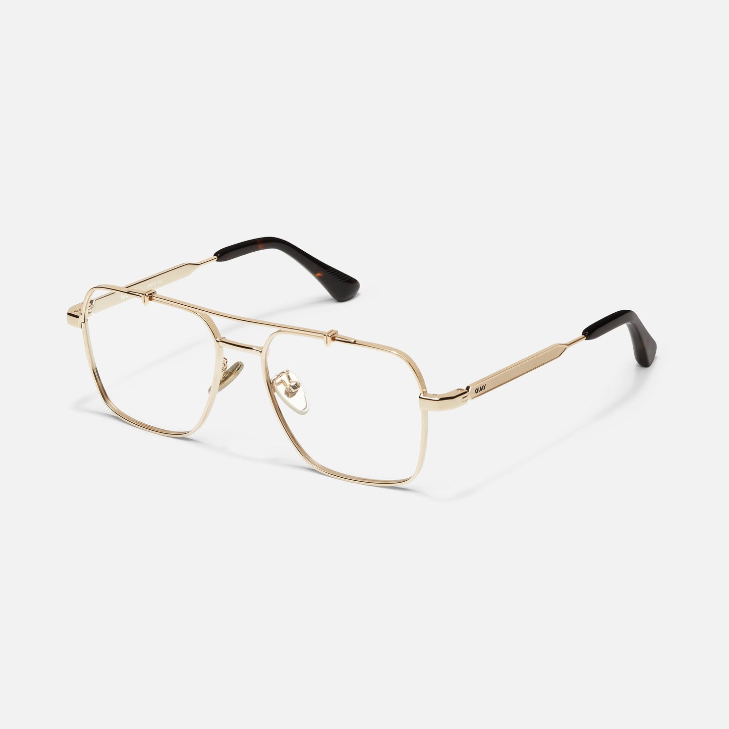 QUAY Call Back Optical Eyeglasses - Gold (Exclusively In-Store)