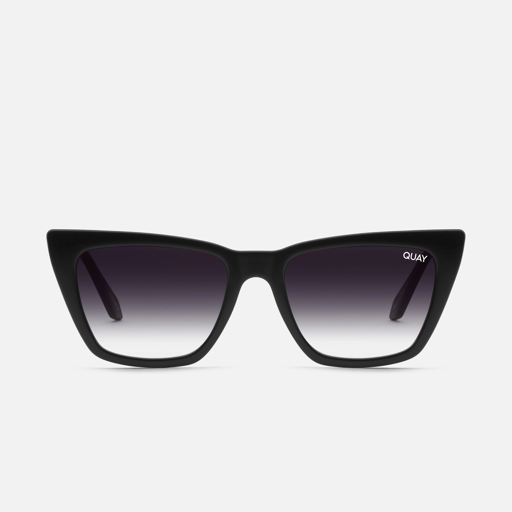 QUAY Call The Shots Sunglasses - Black/Fade