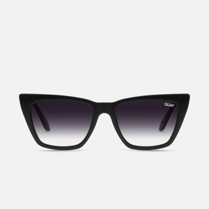 QUAY Call The Shots Sunglasses - Black/Fade