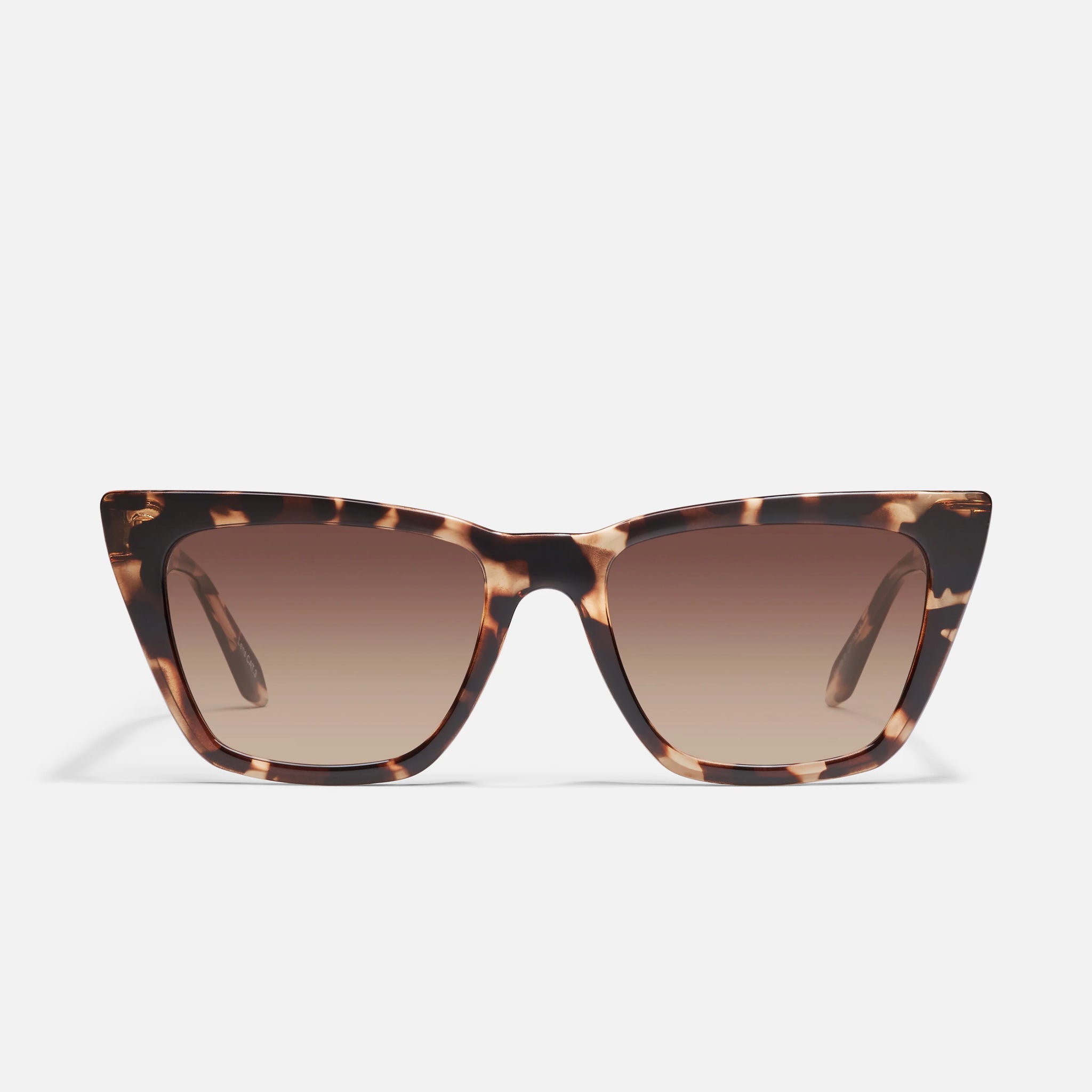 QUAY Call The Shots Sunglasses - Tort/Brown