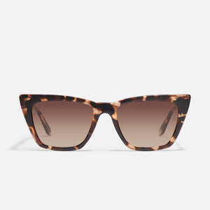 QUAY Call The Shots Sunglasses - Tort/Brown