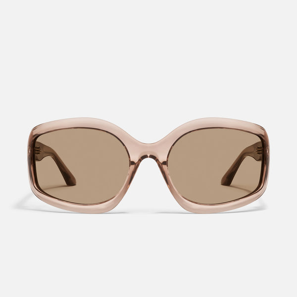 QUAY Current Mood Sunglasses - Doe/Tan