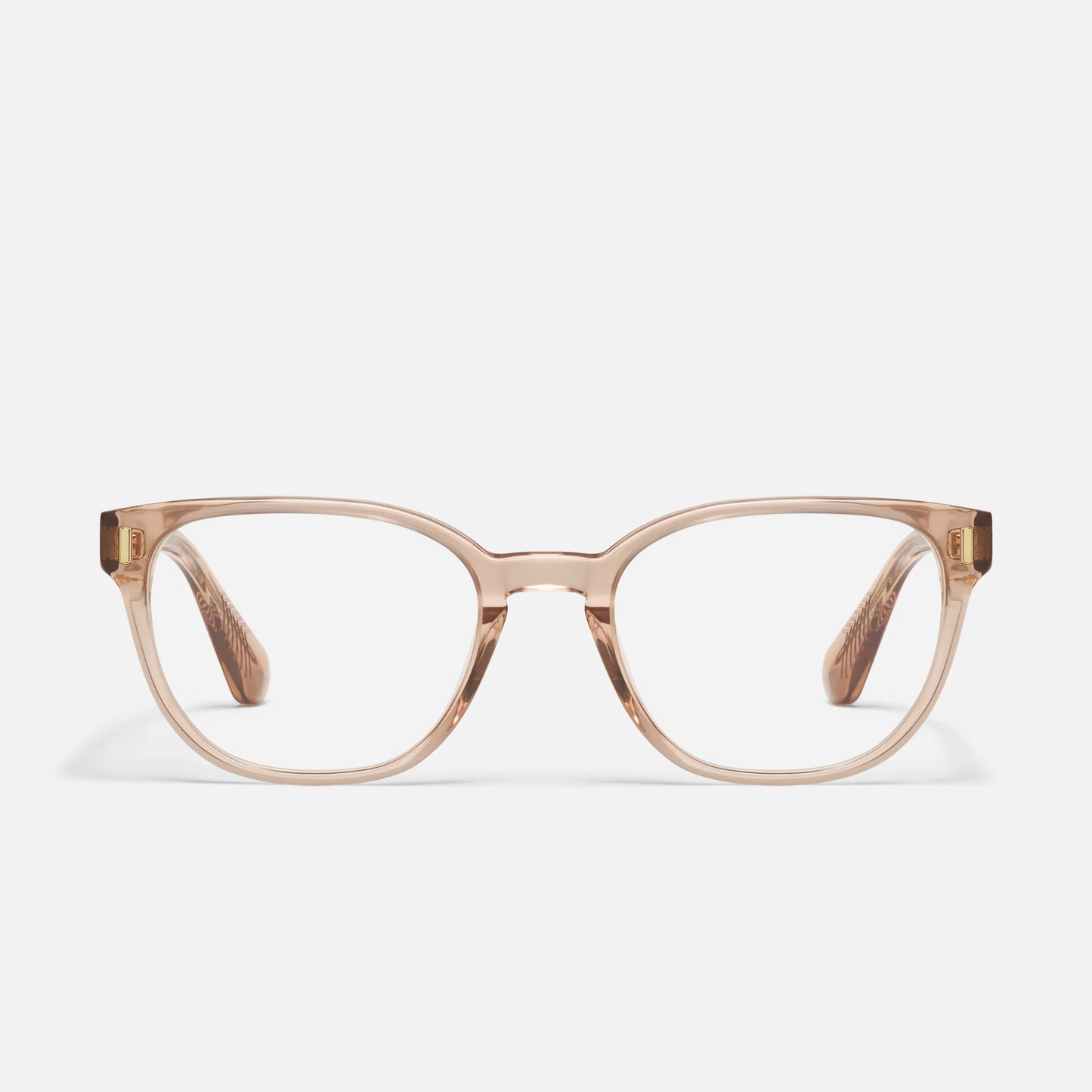 QUAY Double Click Optical Eyeglasses - Oat (Exclusively In-Store)